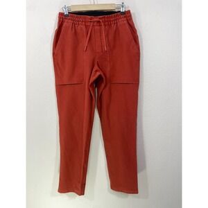 Lululemon Bowline Pants‎ Mens M Utilitech Canvas Burnt Caramel Orange LM5A97S